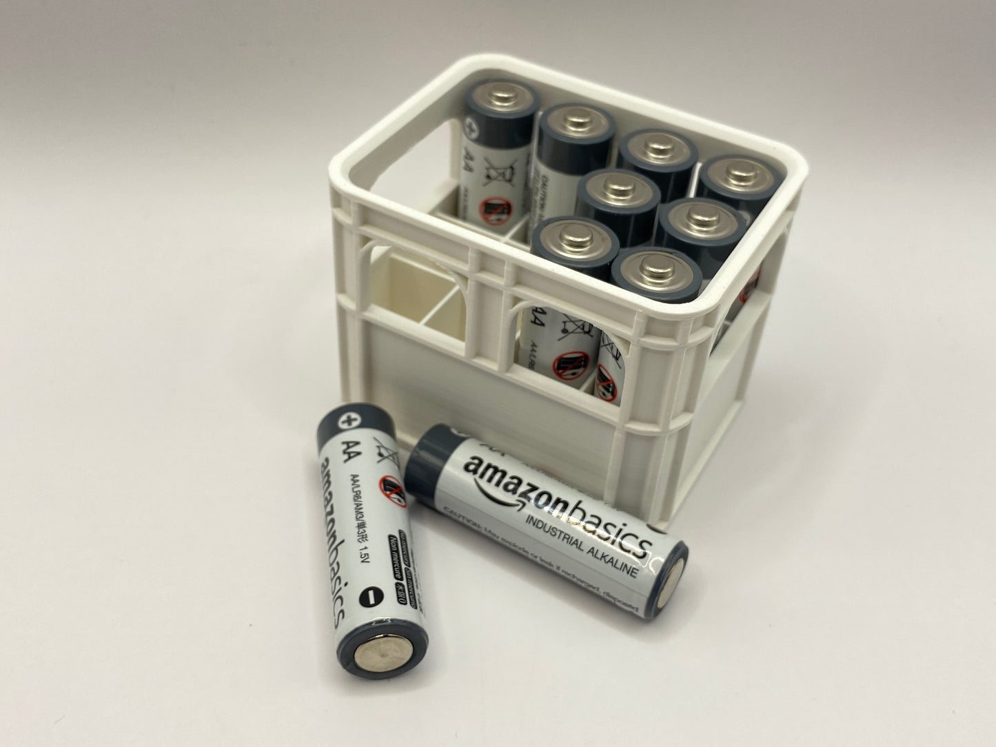 Batterien/Akkus Aufbewahrung, Box, Organizer, Kiste, GetrÀnkekiste, AA, AAA, 9V