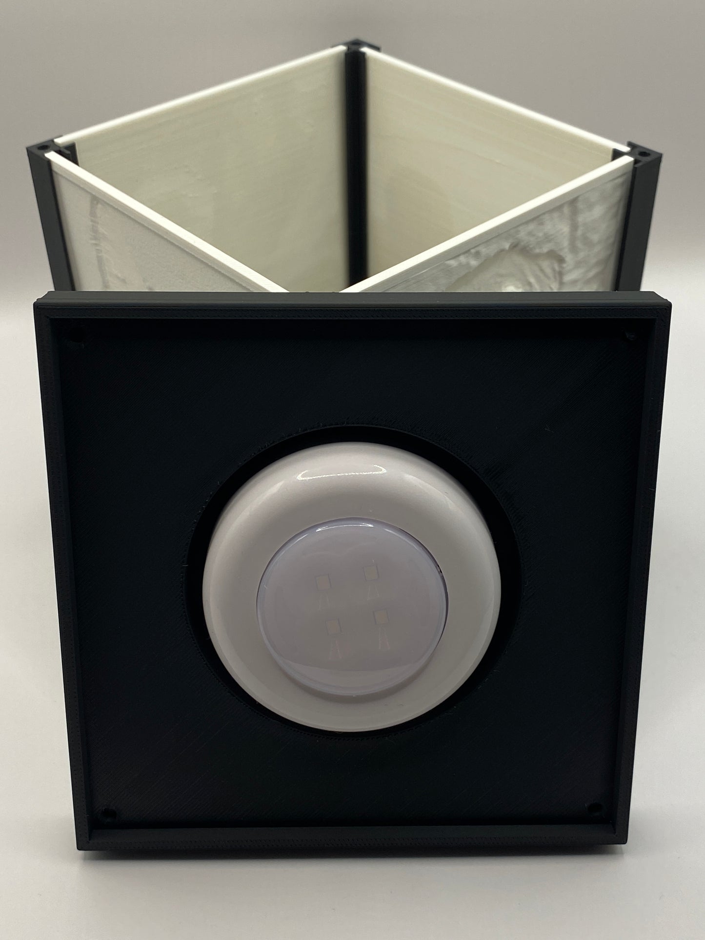 3D-Fotobox beleuchtet für bis zu 4 Fotos, batteriebetrieben, lithophane, personalisiert