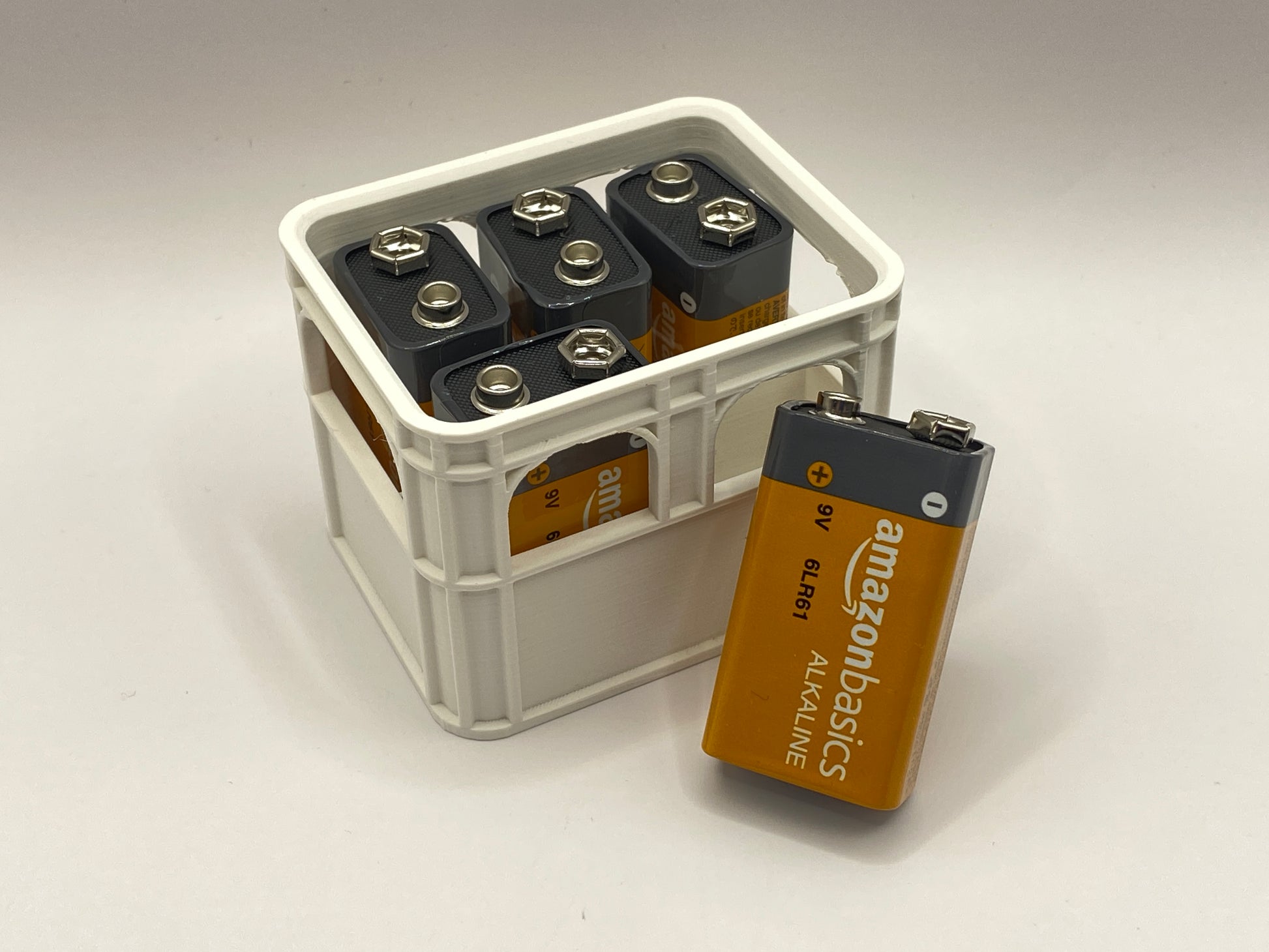 Batterien/Akkus Aufbewahrung, Box, Organizer, Kiste, Getränkekiste, AA,  AAA, 9V